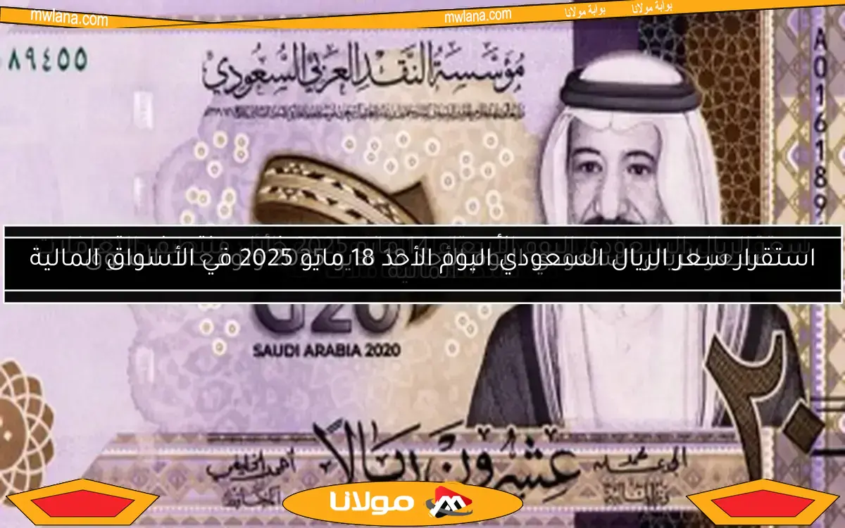 سعر الريال السعودي اليوم الإثنين 7 أبريل 2025