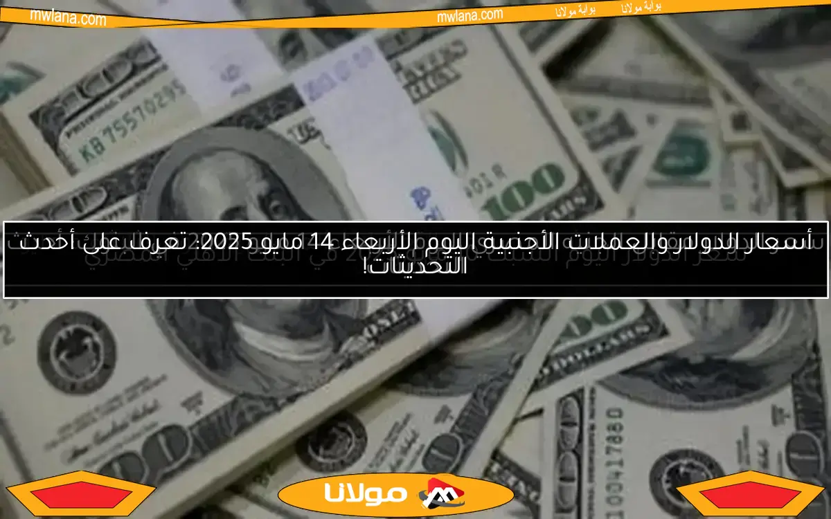 أسعار الدولار والعملات الأجنبية في التعاملات المسائية اليوم الثلاثاء 6 مايو 2025