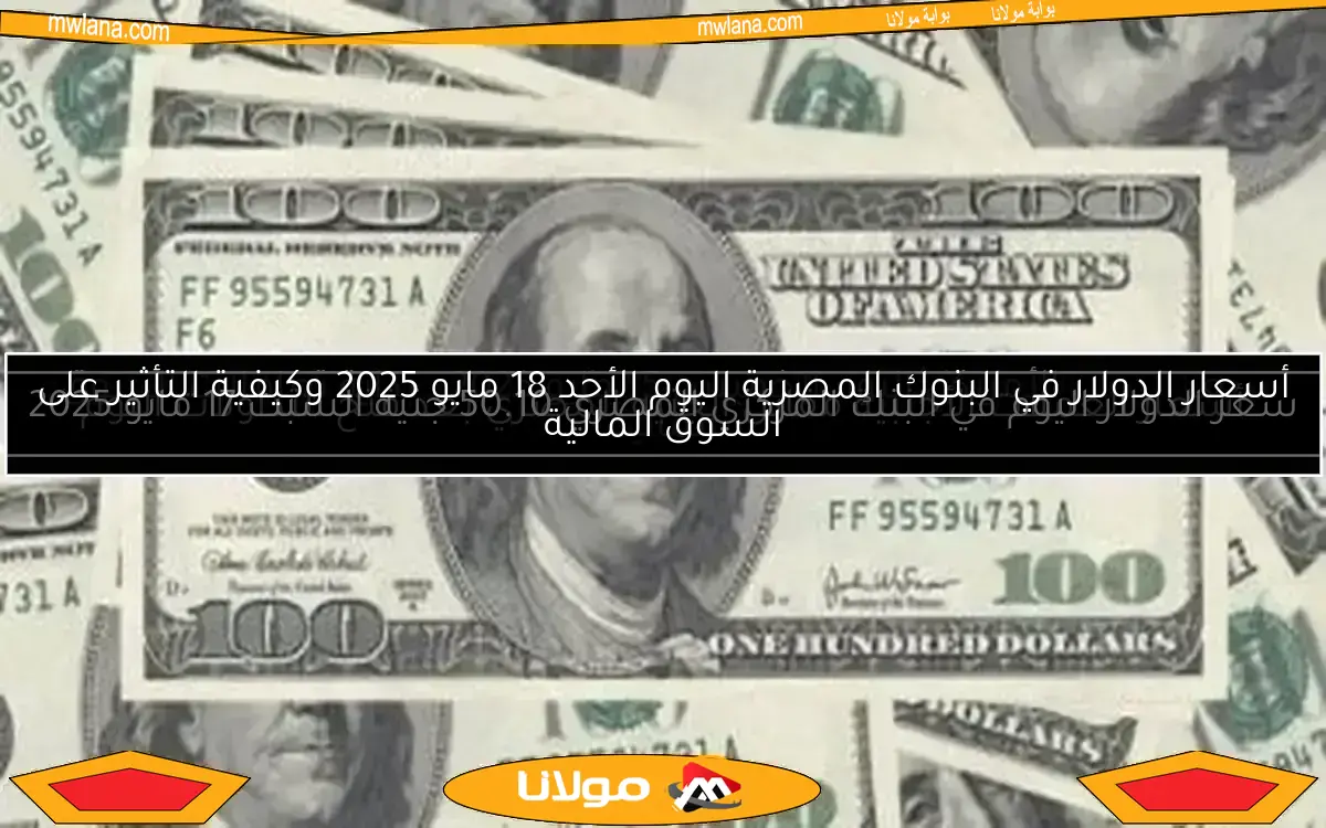 سعر الدولار في البنوك المصرية اليوم الأحد 11 مايو 2025