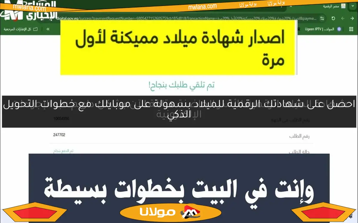 شهادة الميلاد الرقمية للأسر الحاضنة أصبحت إلكترونية.. حلمنا تحقق مع بداية انطلاق الوصول!