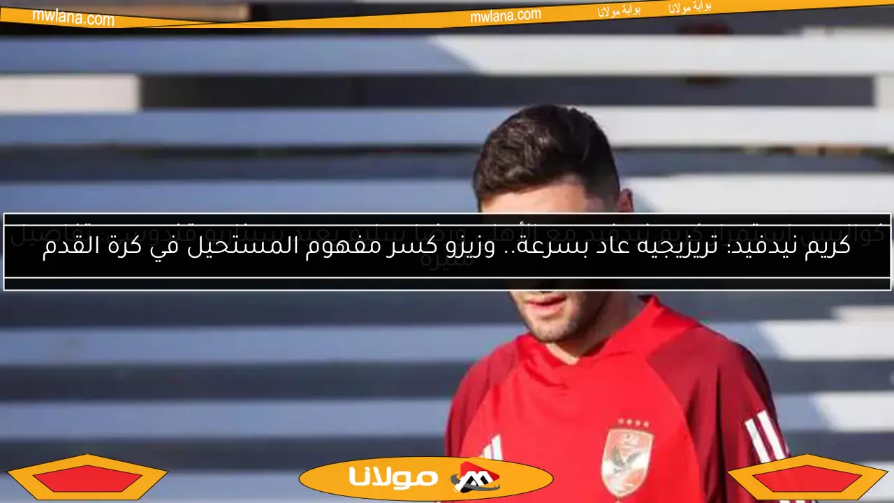 كواليس استمرار كريم نيدفيد مع الأهلي ورضا سليم يعيد سيناريو قندوسي: تفاصيل مثيرة