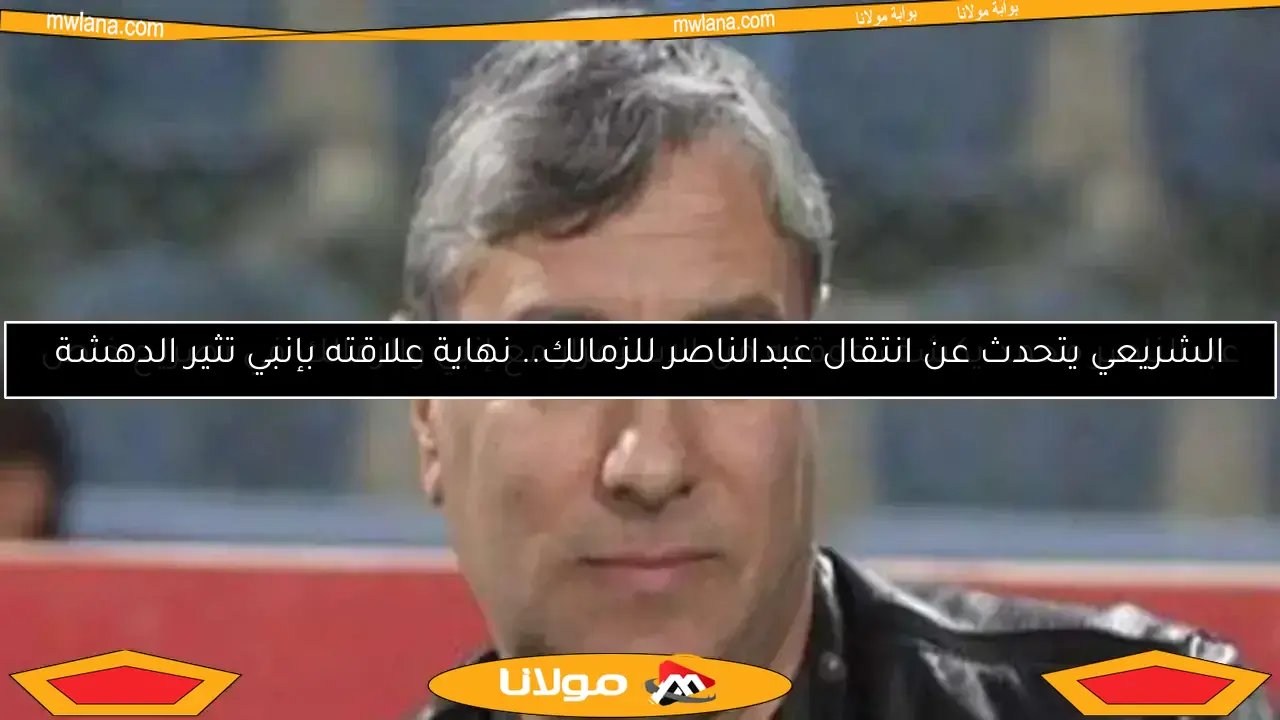 الشريعي يتحدث عن انتقال عبدالناصر للزمالك.. نهاية علاقته بإنبي تثير الدهشة