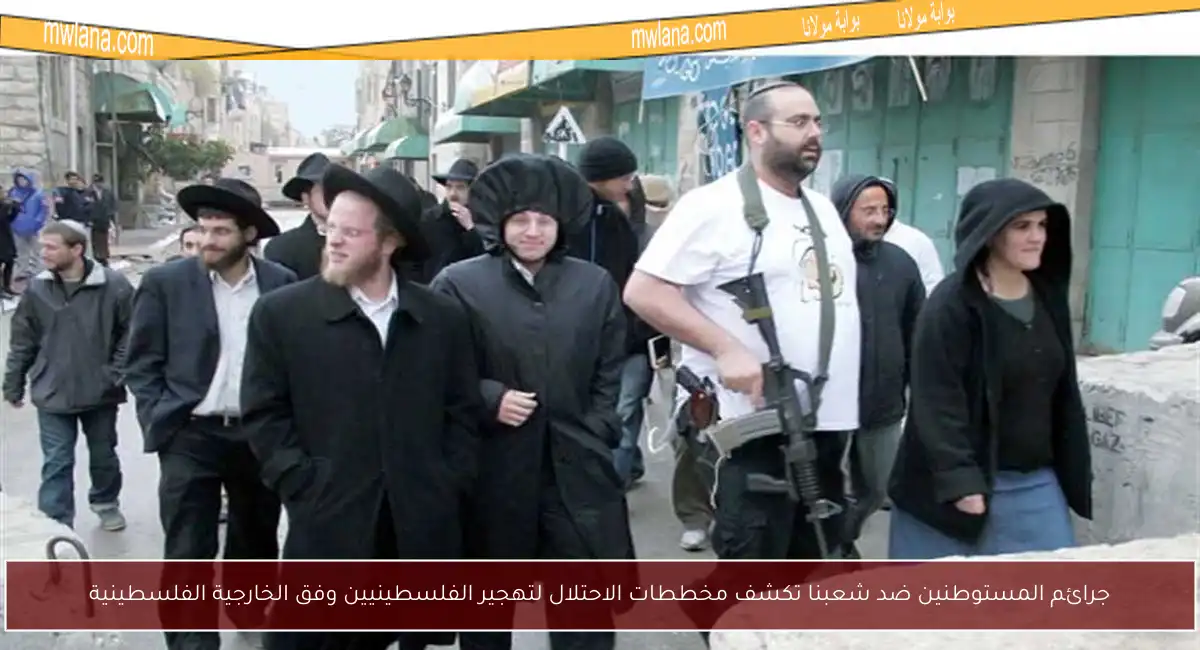 جرائم المستوطنين ضد شعبنا تكشف مخططات الاحتلال لتهجير الفلسطينيين وفق الخارجية الفلسطينية