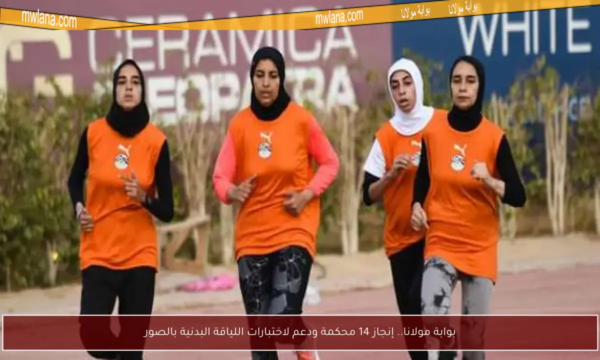 بوابة مولانا.. إنجاز 14 محكمة ودعم لاختبارات اللياقة البدنية بالصور