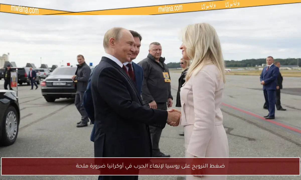 ضغط النرويج على روسيا لإنهاء الحرب في أوكرانيا ضرورة ملحة
