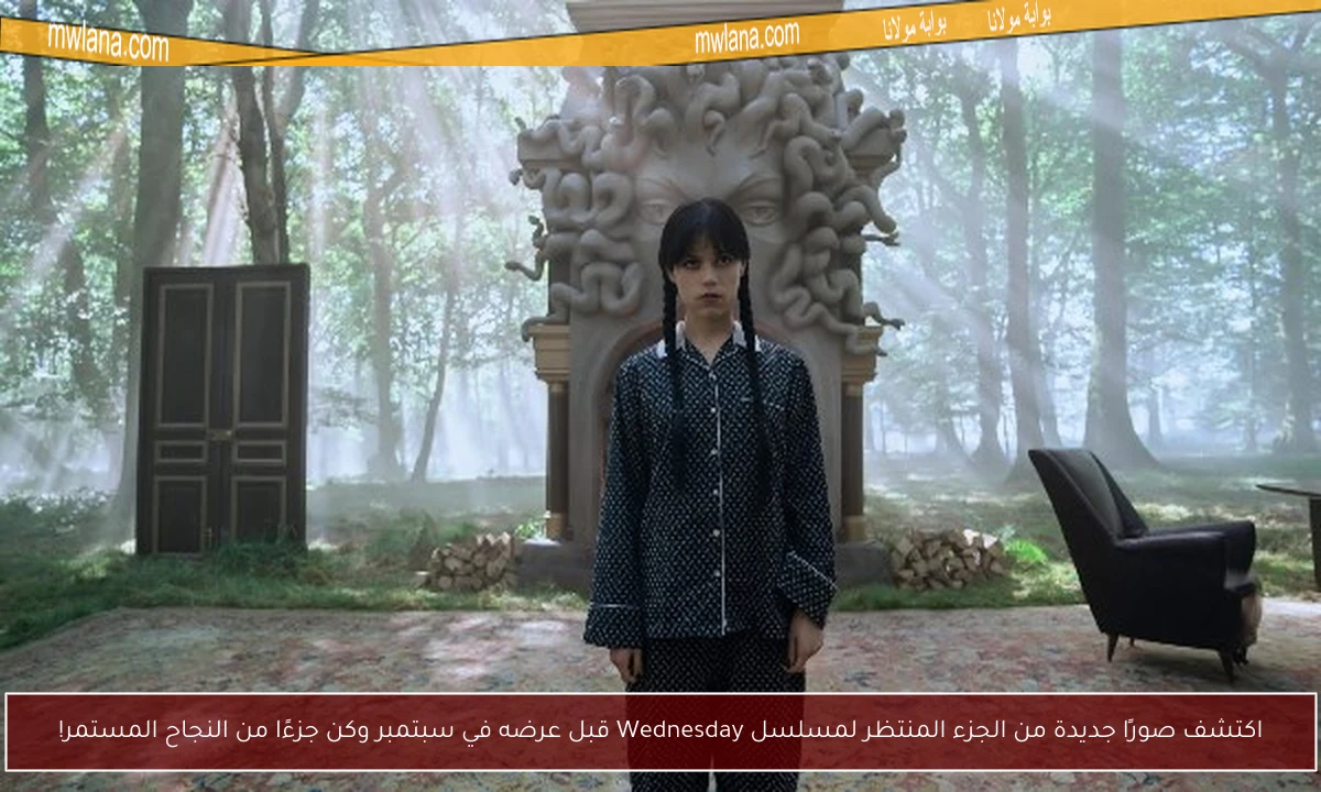 اكتشف صورًا جديدة من الجزء المنتظر لمسلسل Wednesday قبل عرضه في سبتمبر وكن جزءًا من النجاح المستمر!
