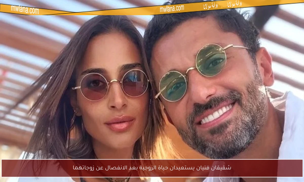 شقيقان فنيان يستعيدان حياة الزوجية بعد الانفصال عن زوجاتهما