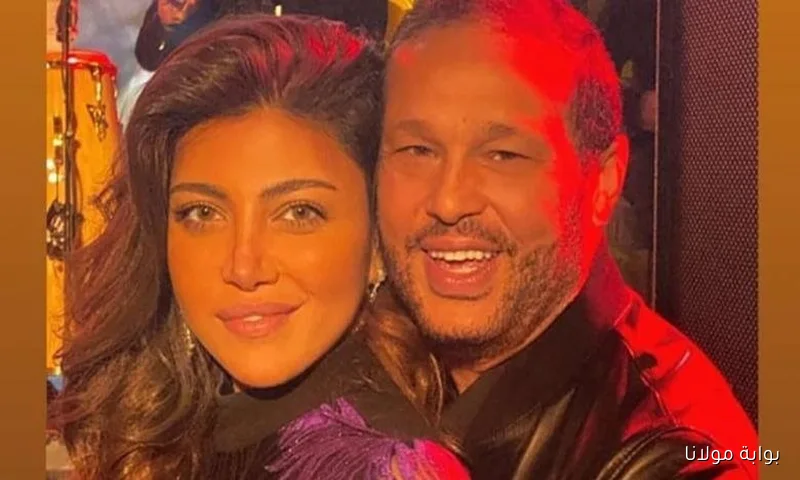 ريهام حجاج تعبر عن حبها لزوجها محمد حلاوة بطريقة مميزة وجذابة