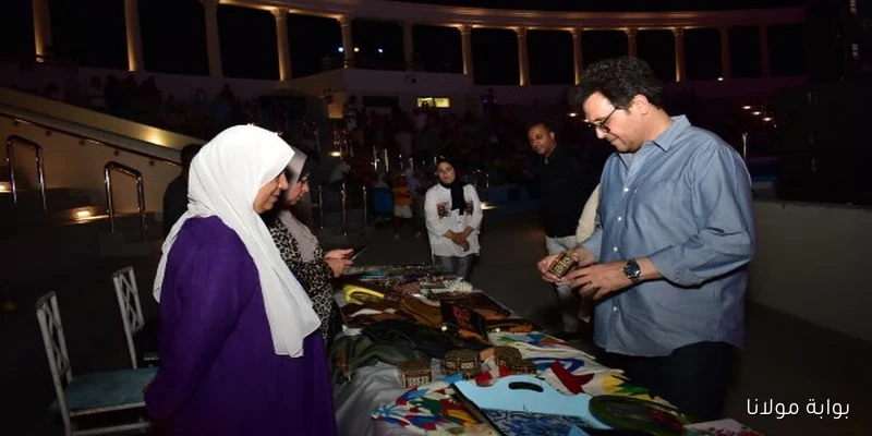 وزير الثقافة يثني على عروض مهرجان ليالينا في العلمين ويشارك في الاحتفالات الفنية