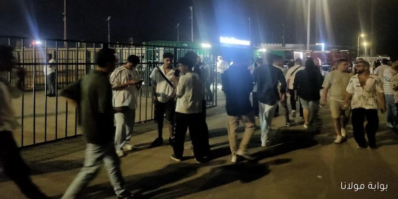 جمهور كبير يتوافد إلى مهرجان العلمين لحفل ويجز وDizzy وناصر وخالد