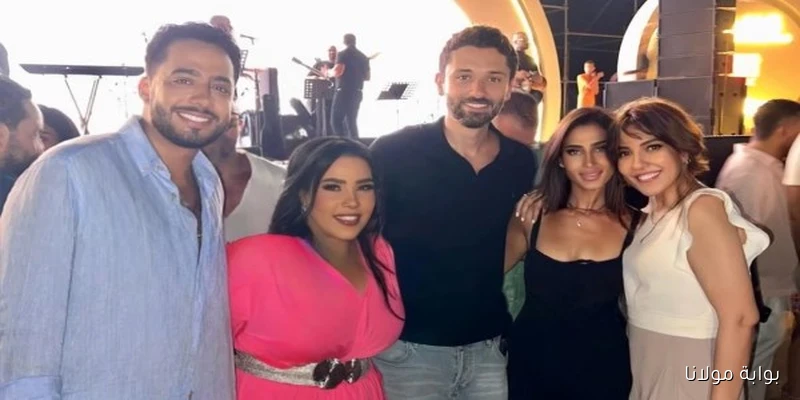 مي كساب تتمنى لكريم عبد العزيز وزوجته: ربنا يديم محبتكم معًا