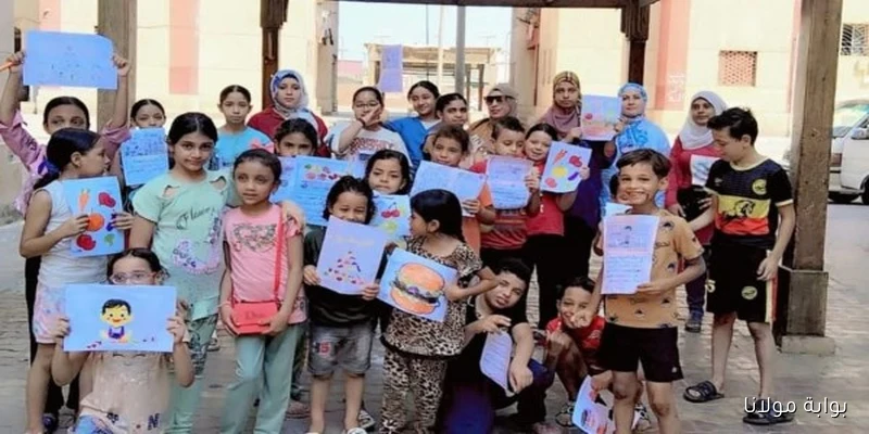 الثقافة تستمر في أنشطتها بالمناطق الآمنة وتنظم زيارة مميزة للأطفال لمهرجان مسرح الطفل