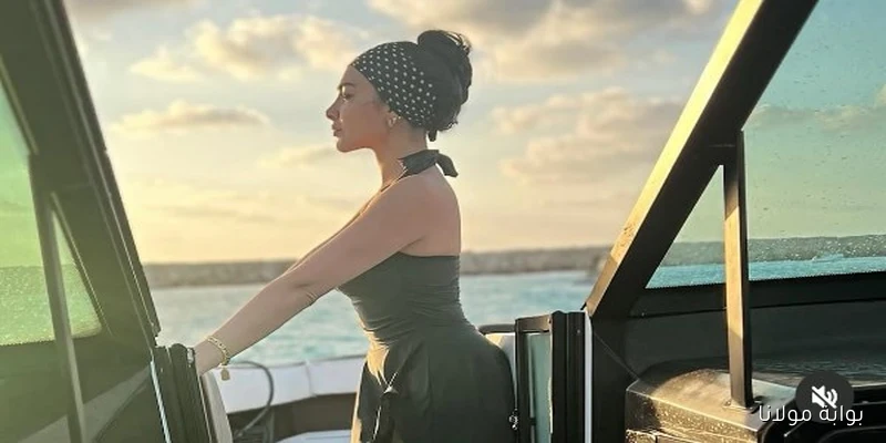 استمتعوا بلحظات صيفية مميزة مع ميرهان حسين على متن يخت فاخر