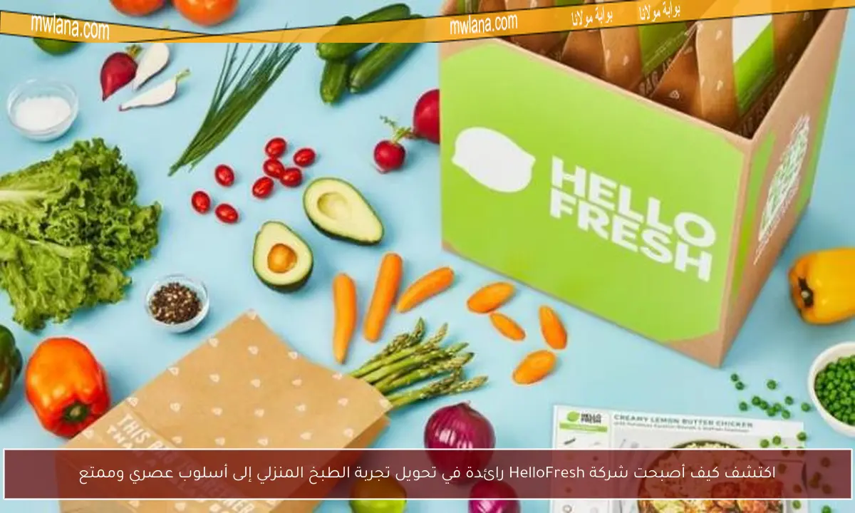 اكتشف كيف أصبحت شركة HelloFresh رائدة في تحويل تجربة الطبخ المنزلي إلى أسلوب عصري وممتع