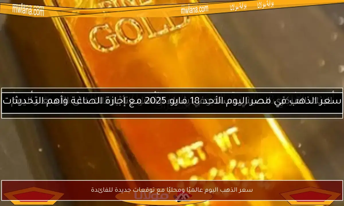 سعر الذهب اليوم عالميًا ومحليًا مع توقعات جديدة للفائدة