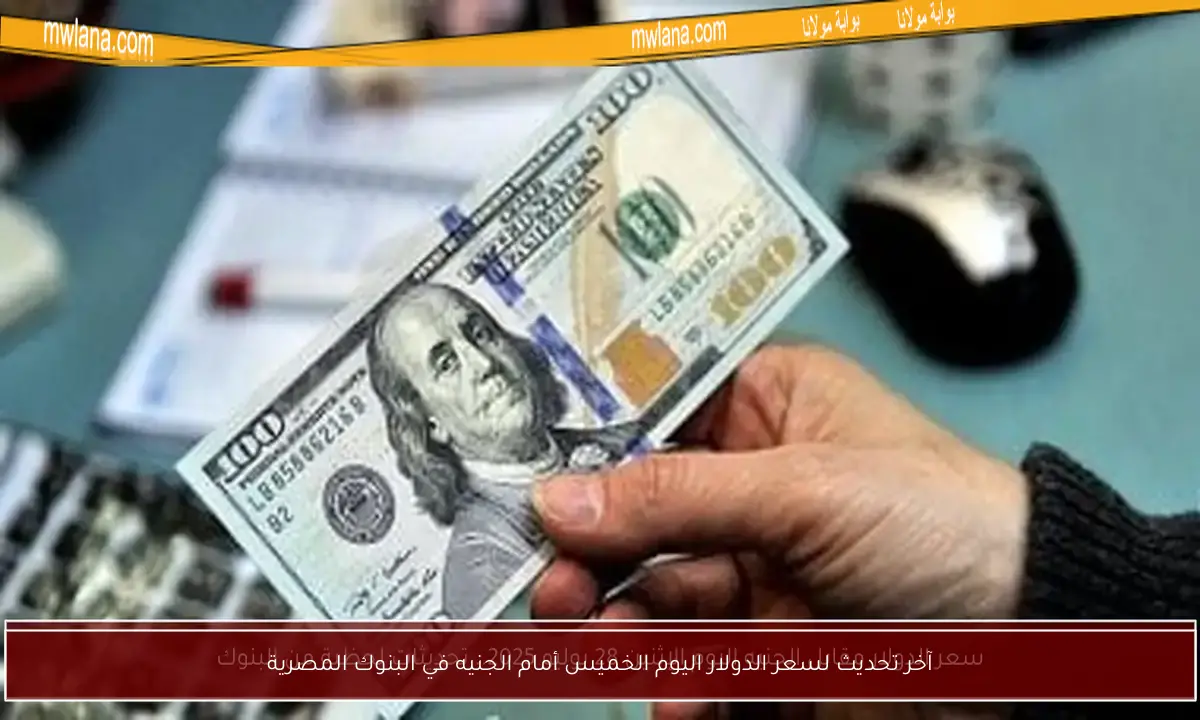 آخر تحديث لسعر الدولار اليوم الخميس أمام الجنيه في البنوك المصرية
