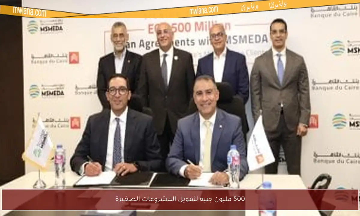 500 مليون جنيه لتمويل المشروعات الصغيرة