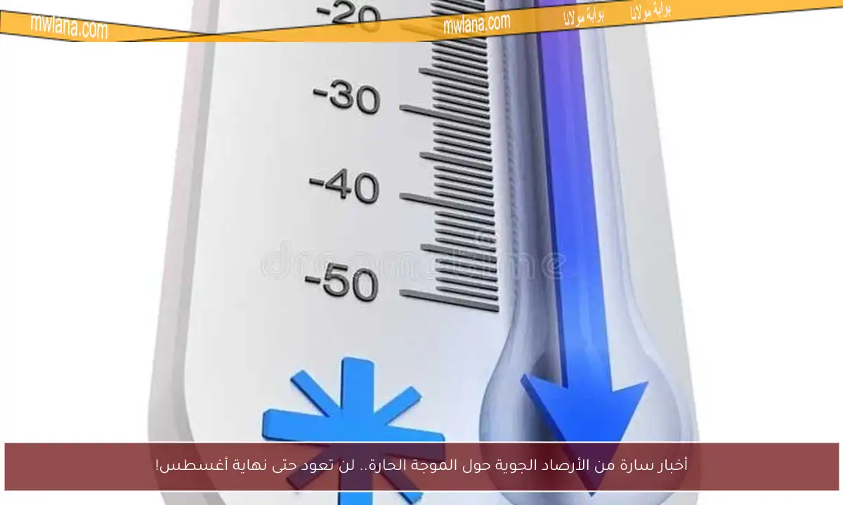 أخبار سارة من الأرصاد الجوية حول الموجة الحارة.. لن تعود حتى نهاية أغسطس!