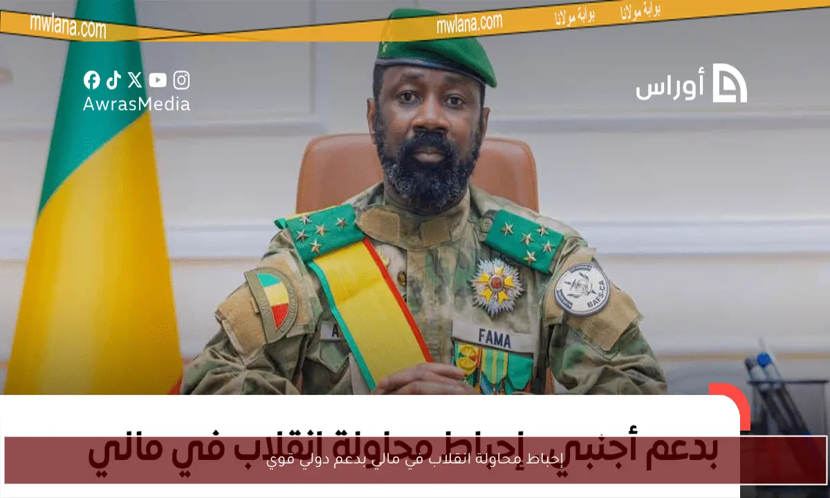 إحباط محاولة انقلاب في مالي بدعم دولي قوي