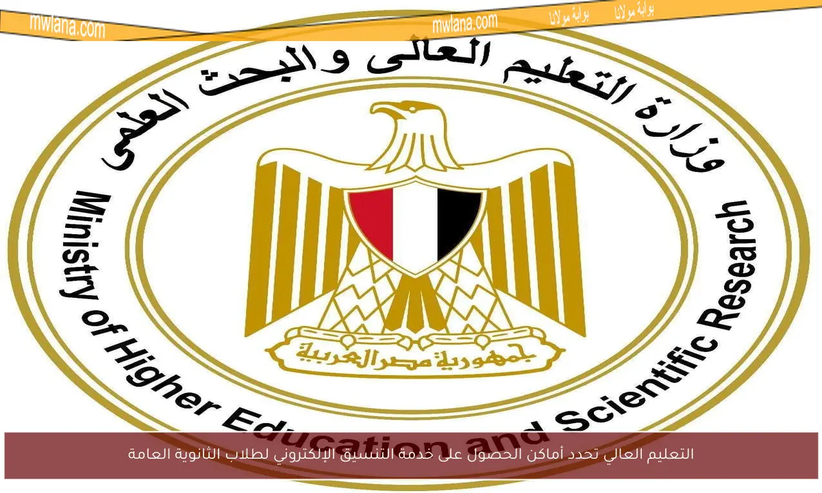 التعليم العالي تحدد أماكن الحصول على خدمة التنسيق الإلكتروني لطلاب الثانوية العامة