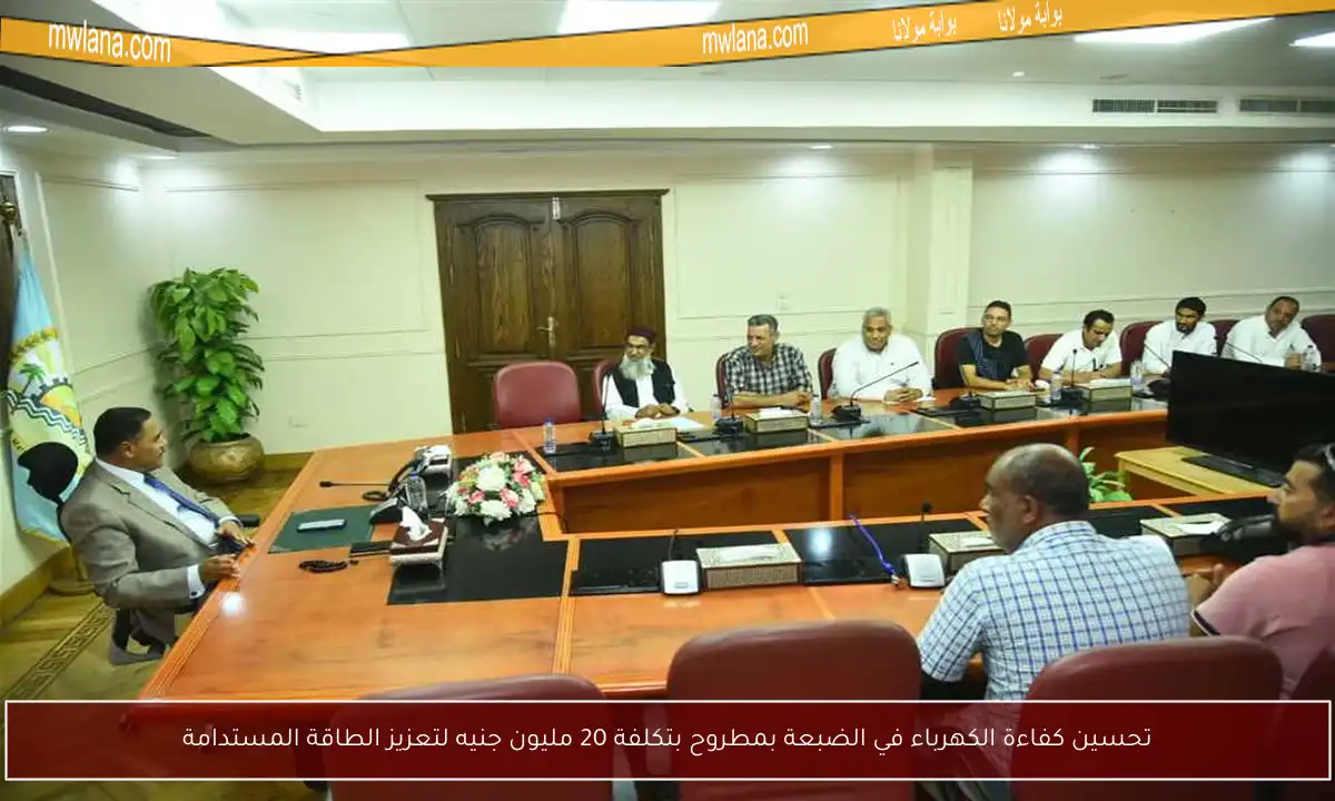 تحسين كفاءة الكهرباء في الضبعة بمطروح بتكلفة 20 مليون جنيه لتعزيز الطاقة المستدامة