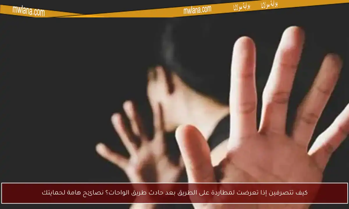 كيف تتصرفين إذا تعرضت لمطاردة على الطريق بعد حادث طريق الواحات؟ نصائح هامة لحمايتك